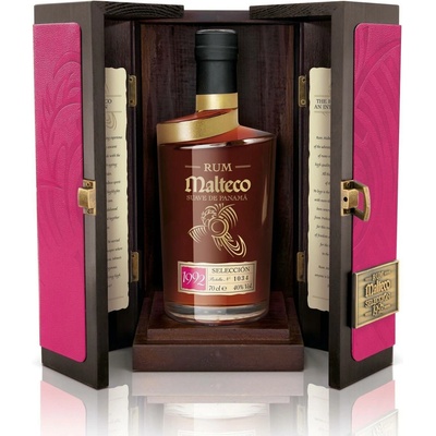 Rum Malteco 1992 40% 0,7 l (dřevěná kazeta)