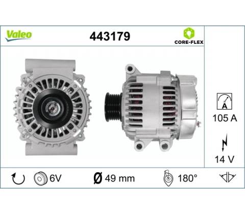generátor VALEO 443179