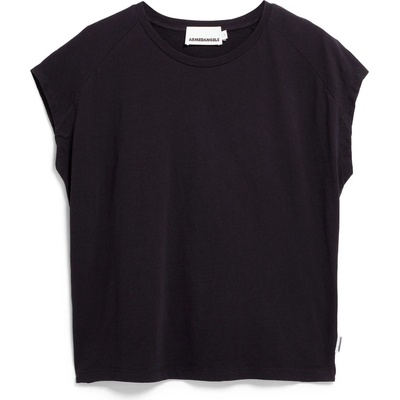 Armedangels Дамска тениска ARMEDANGELS Women's Slub Jersey T-shirt - Black - размер XS (916-6595-0111)