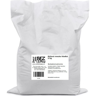 Život bez lepku Ryžová múka hladká 5 kg