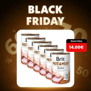 Brit Paté & Meat Rabbit 6 x 400 g