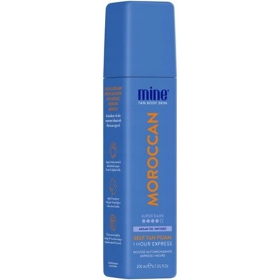 MineTan Samoopalovací pěna Moroccan Super Dark 200 ml