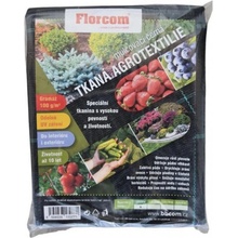 Florcom Agrotextilie TKANÁ mulčovací černá 1,0 m x 5 m