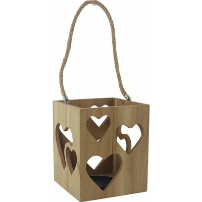 Svícen se srdíčky D7516 – Zboží Dáma