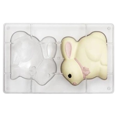 Decora Čokoládová forma polykarbonátová na velikonočního zajíčka 13x11cm