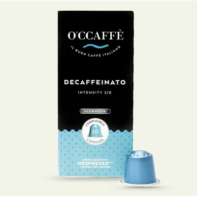 O'Ccaffé od Nespresso bez kofeínu hliník 10 porcií