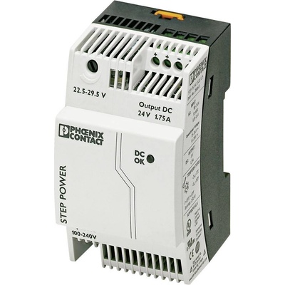 Phoenix Contact 2868648 síťový zdroj na DIN lištu 24 V/DC 1.9 A 42 W Počet výstupů:1 x Obsah 1 ks