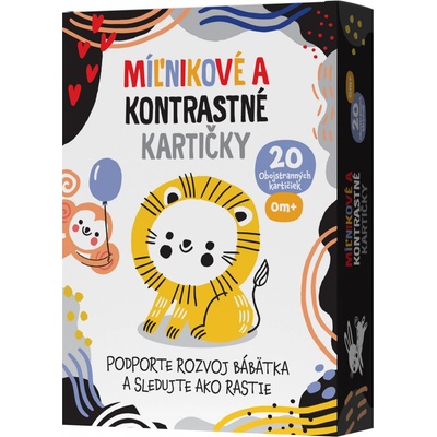 EDUKID Milníkové a kontrastní kartičky