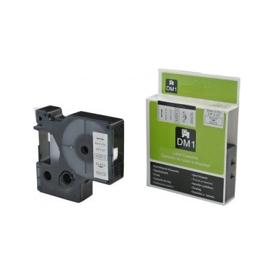 Label Dymo D1 40913 - kompatibilná páska - 9mm, čierne písmo/biely podklad