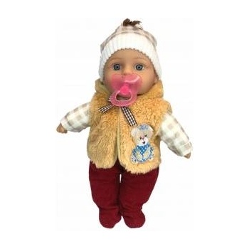 Gazelo AST. DOLL BABY, sound, 30 cm, 4 patterns, foil
