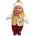 Gazelo AST. DOLL BABY, sound, 30 cm, 4 patterns, foil