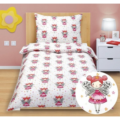 Bellatex obliečky bavlněné Junior Víla 140x200 70x90
