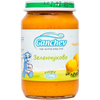 Ганчев зеленчуково пюре - 190 г