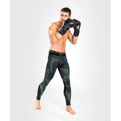 Venum Razor pánské sportovní legíny Black/Gold