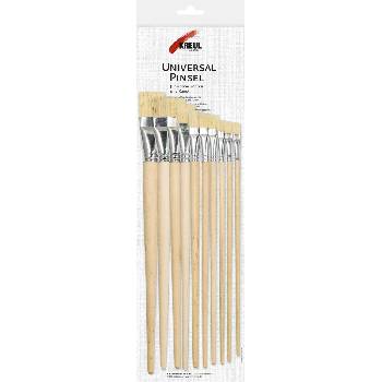 Kreul Universal Bristle Комплект плоски четки 10 бр (47390)