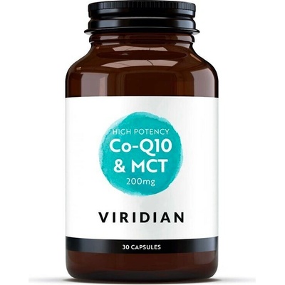Viridian Co-enzym Q10 with MCT 200 mg 30 kapsúl