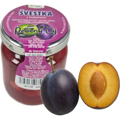 Nature NoTea Pečený čaj Slivka s badiánom 60 ml