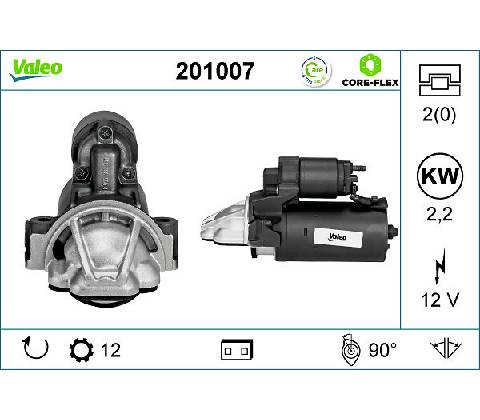 żtartér VALEO 201007