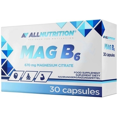 Allnutrition Magnézium + vitamín B6 30 kapsúl
