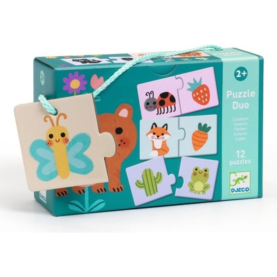 DJECO Farby 12x2 dielov