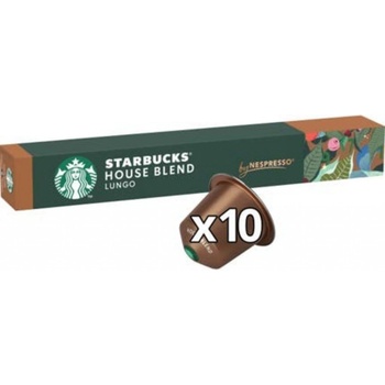 Starbucks by Nespresso House Blend kávové kapsle 10 ks