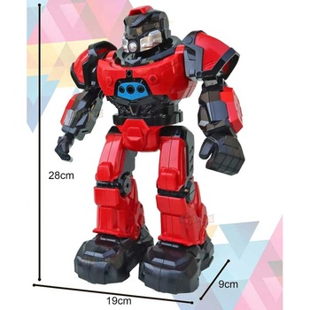 Crazon Танцуващ stem робот с два режима на управление - червен (cr1702-r)