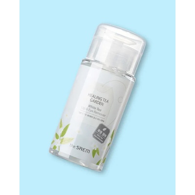 The Saem Healing Tea Garden White Tea odličovač očí a rtů pro citlivou pleť 150 ml – Hledejceny.cz
