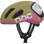 POC Каска за шосейно колоездене POC Amidal Bike helmet - Olivine Green Matt / Thulite Pink Matt - размер S 50-56 cm (851-1987-0711)