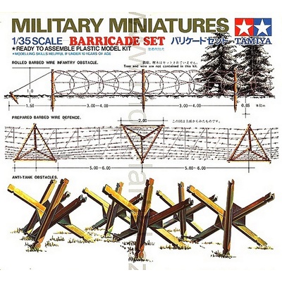 Tamiya Barricade Set 1: 35