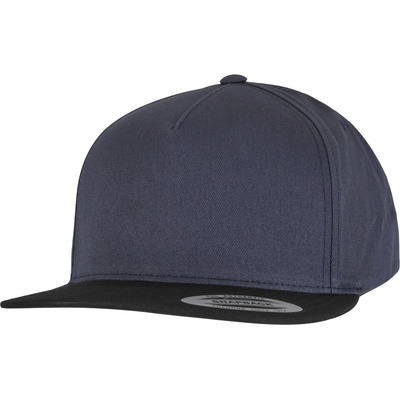 Urban Classics Шапка с козирка Classic 5 Panel Snapback navy/black one sizeUB-6007-04234 - Черен, размер one size