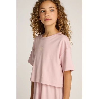 Calvin Klein Jeans Детска памучна рокля Calvin Klein Jeans (IG0IG02770.128.176.PPYA)