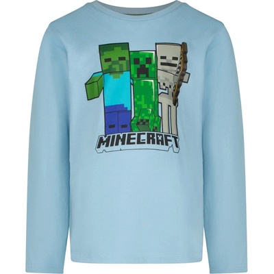 Minecraft Блуза с дълъг ръкав Minecraft Skins Blue, размер 140 (GC-MNCT-255_140)