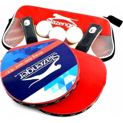 stolný tenis 2 rakety + 3 loptičky v taške 26x17cm