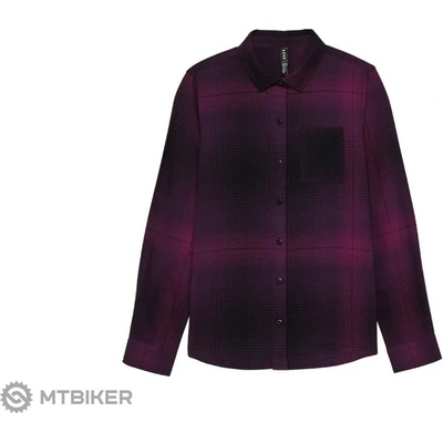 Fox Traildust Flannel dámska košeľa sangria