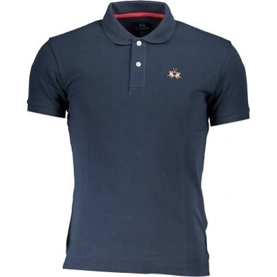 La Martina Polo Maniche Corte Uomo Blu Modrá