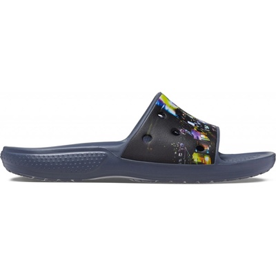 Crocs Classic Meta Scape Slide black/multi