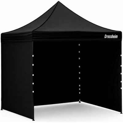 Crossheim Nůžkový stan Profi 3 x 3 m černý – Sleviste.cz