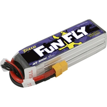 TATTU FunFly LiPo Series – 4S 1800mAh 14,8V 4S1P XT60 100C