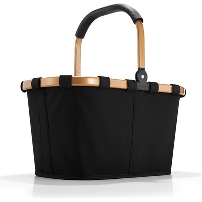 Nákupní košík CarryBag Frame zlatá/černá – Hledejceny.cz