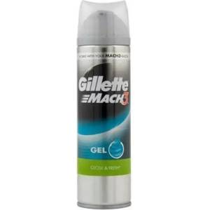 Gillette Гел за бръснене Gillette Mach 3 Close & Fresh 200 мл