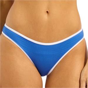 Seafolly Дамско бикини долнище Seafolly Women's Beach Bound Hipster Pant Bikini bottom - Sapphire - размер 38 (EU) (150-4243-0814)
