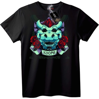 NOONEBRAND Тениска Koopa Череп - 5XL, White