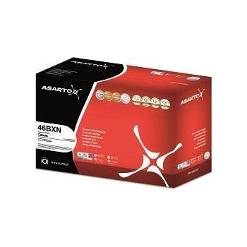 Compatible AS-LC46BXN черна касета за принтер, съвместима с Canon (AS-LC46BXN)