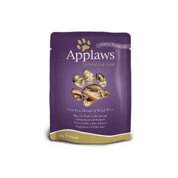 Image 1 of Applaws Chicken with Wild Rice in Broth - пиле с див ориз в бульон 70gr