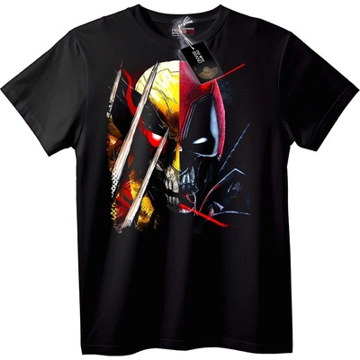 NOONEBRAND Тениска Воин с череп - 2XL, Black