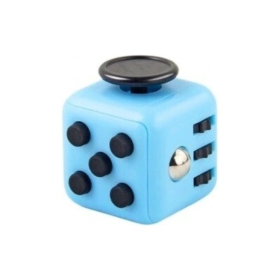 FIDGET CUBE 3 5 x 3 5 cm Modrá černá – Zboží Dáma