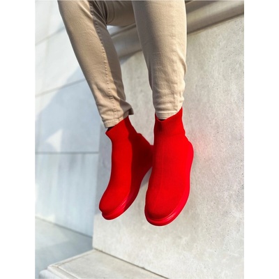 Chekich Мъжки обувки от текстил CH207 - Червени #365588 (365588_Червен)