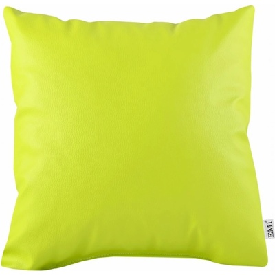 EMI Polštář limetkový ekokůže 40x40