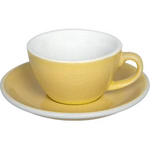 LOVERAMICS Egg - Чаша Flat White 150 ml - Butter Cup