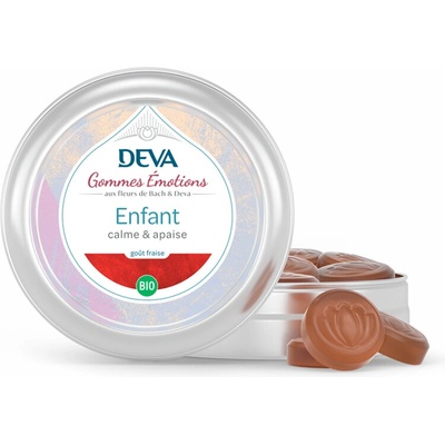 Deva Дъвчащи билкови бонбони „Емоционални деца по метода на д-р Бах 45 g | Deva (775608 (152220))